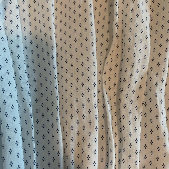 NWOT James Perse Standard blue and white top - Picture 3 of 11